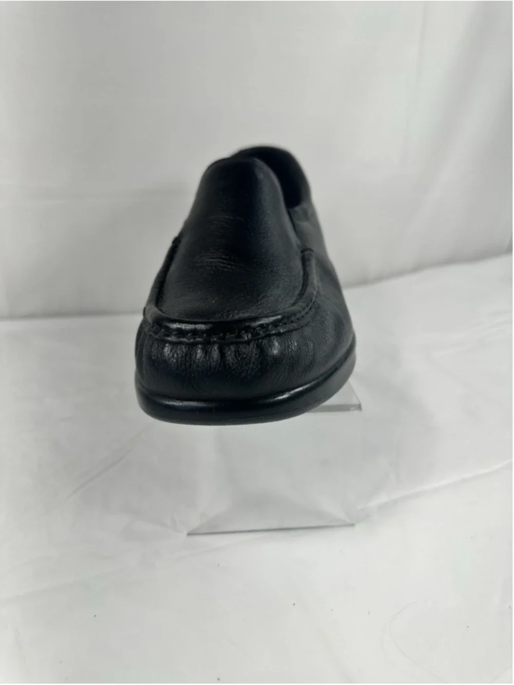 SAS Simplify Comfort Loafer Loafers Shoes Size 8.5 WW Black Leather new